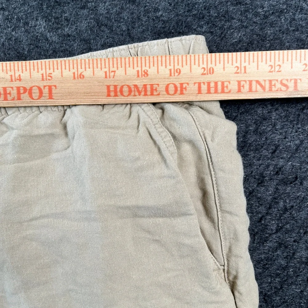 Tommy Bahama Linen Beach Blend Pants Mens 2XL Beige Slash Pockets Elastic Waist